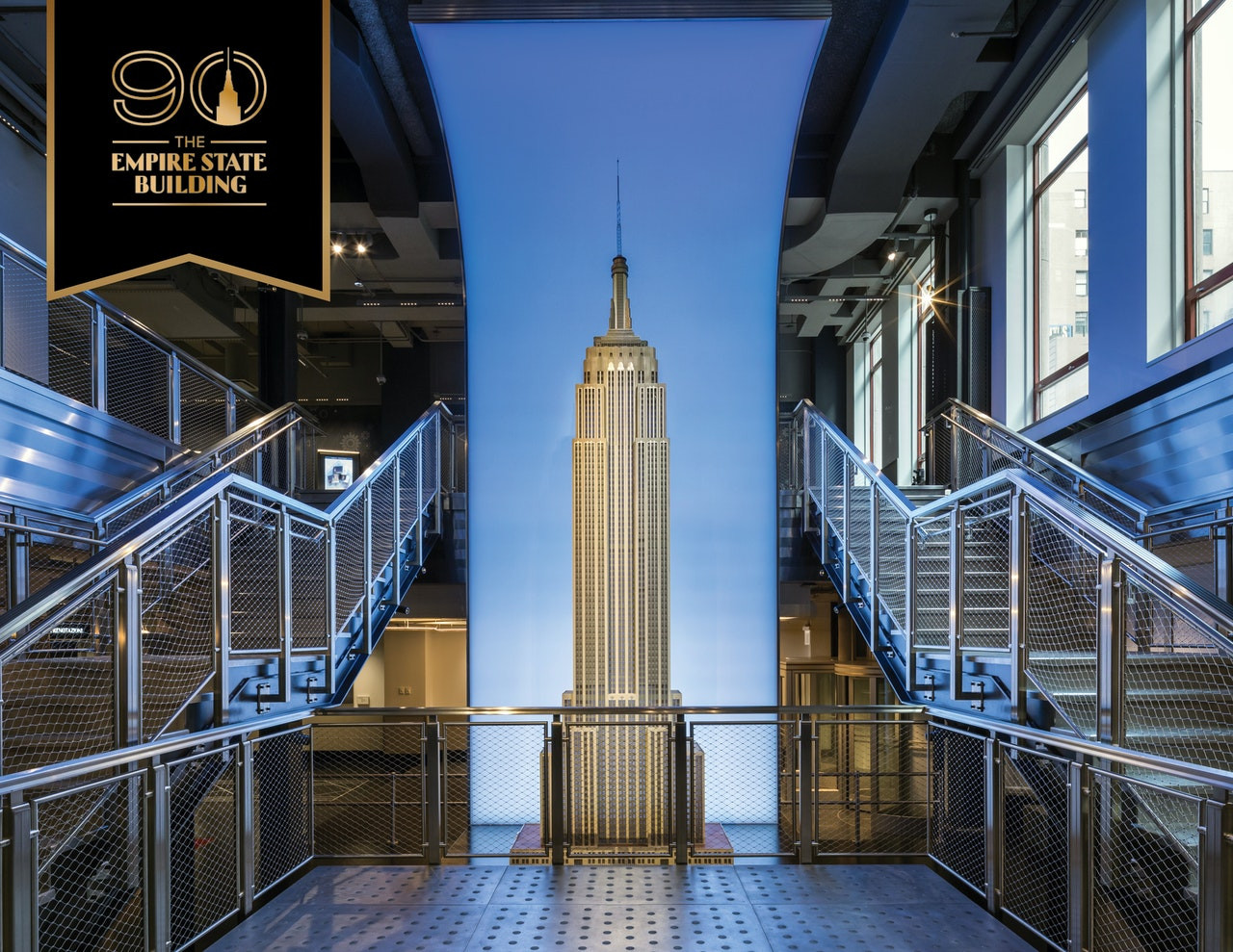 Experience panoramic views of New York City from the iconic Empire State Building where history and modernity intertwine on your journey to the observation decks.